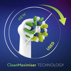 Oral-B CROSS ACTION CleanMaximiser keskmise tugevusega hambaharja otsikud (EB50RB, 10tk) - Pilt 4