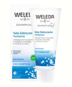 WELEDA Sole hambapasta meresoolaga 75ML (fluoriidivaba, niisutav ja efektiivne)