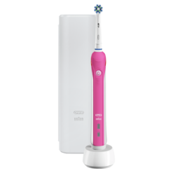Oral-B PRO2 2500 Pink Edition ROOSA elektriline hambahari surveanduriga (2 režiimi, 1 harjapea) - Pilt 2