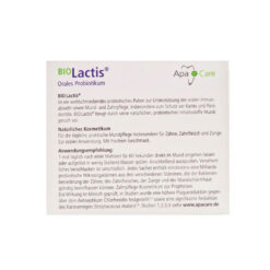 ApaCare BIOLactis probiootikumid suuhoolduseks 30g / 30tk - Pilt 2