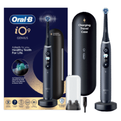 Oral-B iO9 Genius elektriline hambahari Black Onyx (7 režiimi, kiirlaadija)