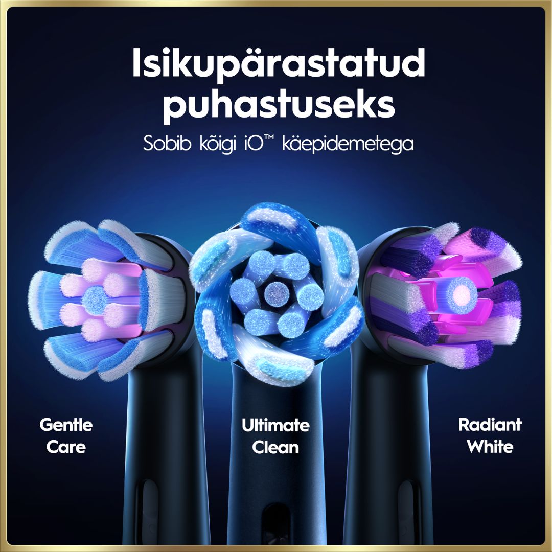 Oral-B iO9 Genius elektriline hambahari Black Onyx (7 režiimi, kiirlaadija) - Pilt 14