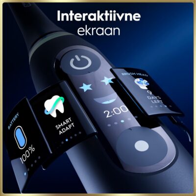 Oral-B iO9 Genius elektriline hambahari Black Onyx (7 režiimi, kiirlaadija) - Pilt 12
