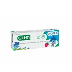 GUM Junior 6+ hambapasta lastele MAASIKA 50ML (lastele alates 6 a.) - Pilt 2