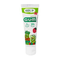 GUM Kids 3+ hambapasta väikelastele MAASIKA 50ML (lastele alates 3 a.) - Pilt 2
