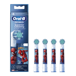 Oral-B PRO Kids 3+ SPIDERMAN laste ülipehmed hambaharja otsikud (EB10S-4K, 4tk)