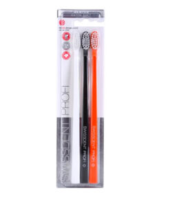 Swissdent PROFI käsihambaharjad EXTRA-SOFT Gentle (valge, must, oranž)