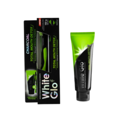 White Glo Total Mouth Detox aktiivsöega valgendav hambapasta 100ml