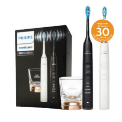 Philips Sonicare DiamondClean 9000 (HX9914/57) elektriliste hambaharjade komplekt (2 käepidet, 2 laadijat)