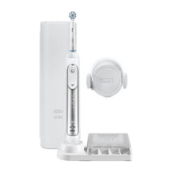 Oral-B GENIUS 8000 elektriline hambahari (6 režiimi, telefonihoidja ja surveanduriga) + Reisivutlar - Pilt 4