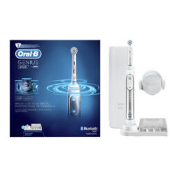 Oral-B GENIUS 8000 elektriline hambahari (6 režiimi, telefonihoidja ja surveanduriga) + Reisivutlar - Pilt 7