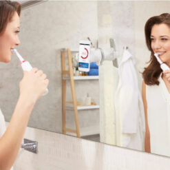 Oral-B GENIUS 8000 elektriline hambahari (6 režiimi, telefonihoidja ja surveanduriga) + Reisivutlar - Pilt 3