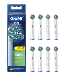 Oral-B CROSS ACTION Pro hambaharja otsikud (EB50-8, 8tk)