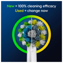 Oral-B CROSS ACTION Pro hambaharja otsikud (EB50-8, 8tk) - Pilt 4