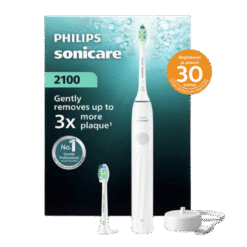 Philips Sonicare 2100 seeria HX4022/01 elektriline hambahari VALGE (1 režiim, 2 otsikut)