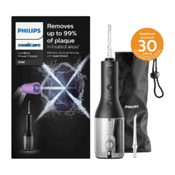 Philips Sonicare Cordless Power Flosser 3000 MUST (HX3826/33) juhtmevaba veeprits