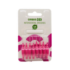 ORBIS 0,4mm hambavaheharjad ROOSA (8tk pakis, interdentaalhari)