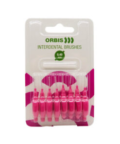 ORBIS 0,4mm hambavaheharjad ROOSA (8tk pakis, interdentaalhari)