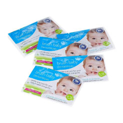 Brush-Baby DentalWipes igeme- ja hambapuhastuslapid (28tk pakendis) - Pilt 3