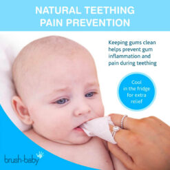 Brush-Baby DentalWipes igeme- ja hambapuhastuslapid (28tk pakendis) - Pilt 4