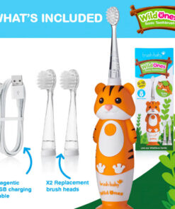 Brush-Baby WildOnes elektriline hambahari väikelastele TIIGER "Toby" (kuni 10.a) - Pilt 3