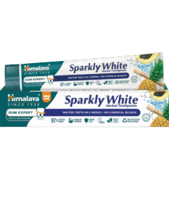 HIMALAYA Sparkly White taimne hambapasta 100g (vegan, fluoriidivaba)