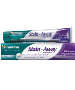 HIMALAYA Stain-Away valgendav hambapasta 100g (hambaplekkide vastu, fluoriidivaba)