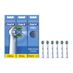 Oral-B PRECISION Clean Pro hambaharja otsikud (EB20RB-6, 6tk) - Pilt 3
