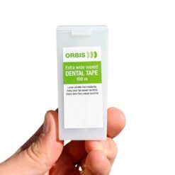 Hambaniit ORBIS Extra Wide waxed dental tape 100m (vahatatud)