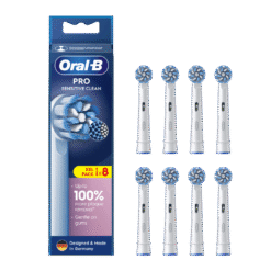 Oral-B SENSITIVE CLEAN Pro pehmed hambaharja otsikud (EB60-8, 8tk)