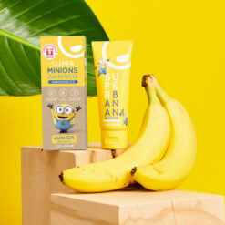 happybrush SUPER MINIONS Junior hambapasta fluoriidiga 75ml (lastele al. 6a) - Pilt 3
