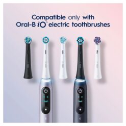 Oral-B iO Gentle Care Black pehmed hambaharja otsikud (SBF-4, 4tk) - Pilt 3