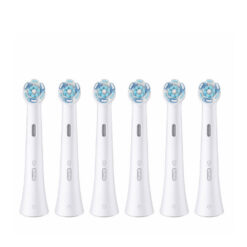 Oral-B iO Ultimate Clean White keskmise tugevusega hambaharja otsikud VALGE (CWF-6, 6tk) - Pilt 2
