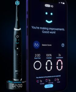 Oral-B iO10 elektriline hambahari Cosmic Black (7 režiimi, kiirlaadija) - Pilt 6
