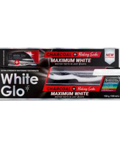 White Glo Charcoal + Baking Soda aktiivsöega valgendav hambapasta 100 ML
