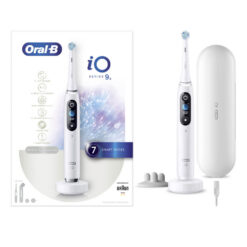 Oral-B iO9S elektriline hambahari White Alabaster (iO-tehnoloogia magnetajamiga) - Pilt 3