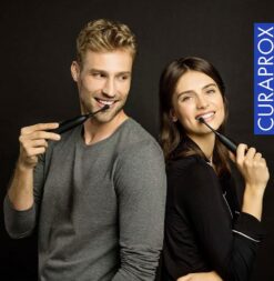 CURAPROX Black Is White elektriline hambahari (3 režiimi + Reisikarp) - Pilt 7