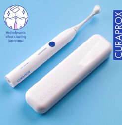 CURAPROX Hydrosonic Easy elektriline hambahari (3 režiimi + Reisikarp) - Pilt 4