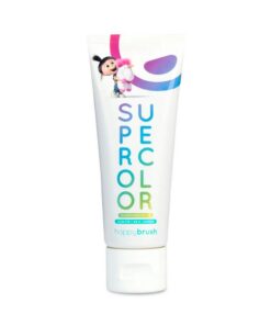 happybrush SUPER COLOR Junior hambapasta fluoriidiga 75ml (lastele al. 6a) - Pilt 2