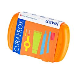 Curaprox BE YOU Reisikomplekt ORANŽ - hambahari, pasta + 2 hambavaheharja - Pilt 2