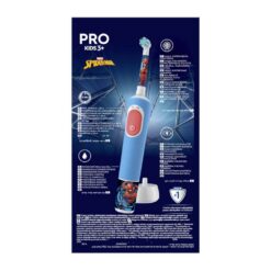 Oral-B Vitality Pro SPIDERMAN elektriline hambahari lastele al. 3a (2 režiimi) - Pilt 3