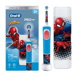 Oral-B Vitality Pro SPIDERMAN elektriline hambahari lastele al. 3a (2 režiimi) + Reisivutlar