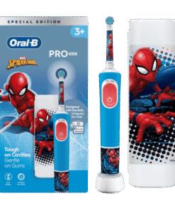 Oral-B Vitality Pro SPIDERMAN elektriline hambahari lastele al. 3a (2 režiimi) + Reisivutlar