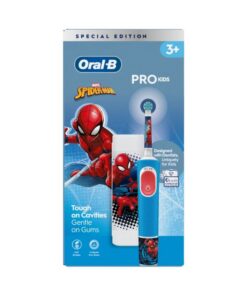 Oral-B Vitality Pro SPIDERMAN elektriline hambahari lastele al. 3a (2 režiimi) + Reisivutlar - Pilt 3