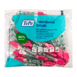 TePe 0,4 mm hambavaheharjad ROOSA (0 suurus, 25 tk pakis - interdentaalhari)