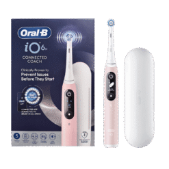 Oral-B iO6 elektriline hambahari Pink Sand (5 režiimi, ekraan)