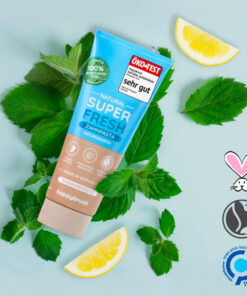 happybrush SUPER FRESH supervärskendav hambapasta 75ml - Pilt 3