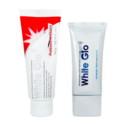 White Glo Diamond Series valgenduskomplekt (geel + kape + hambapasta) - Pilt 2