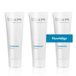 3 x bluem hambapasta 75ml (kaltsiumfluoriidiga)