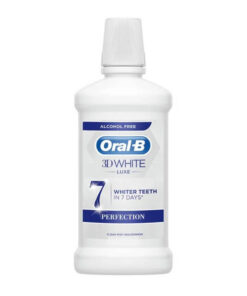 Oral-B 3D White Luxe suuloputusvesi Perfection 500ml (valgendav)